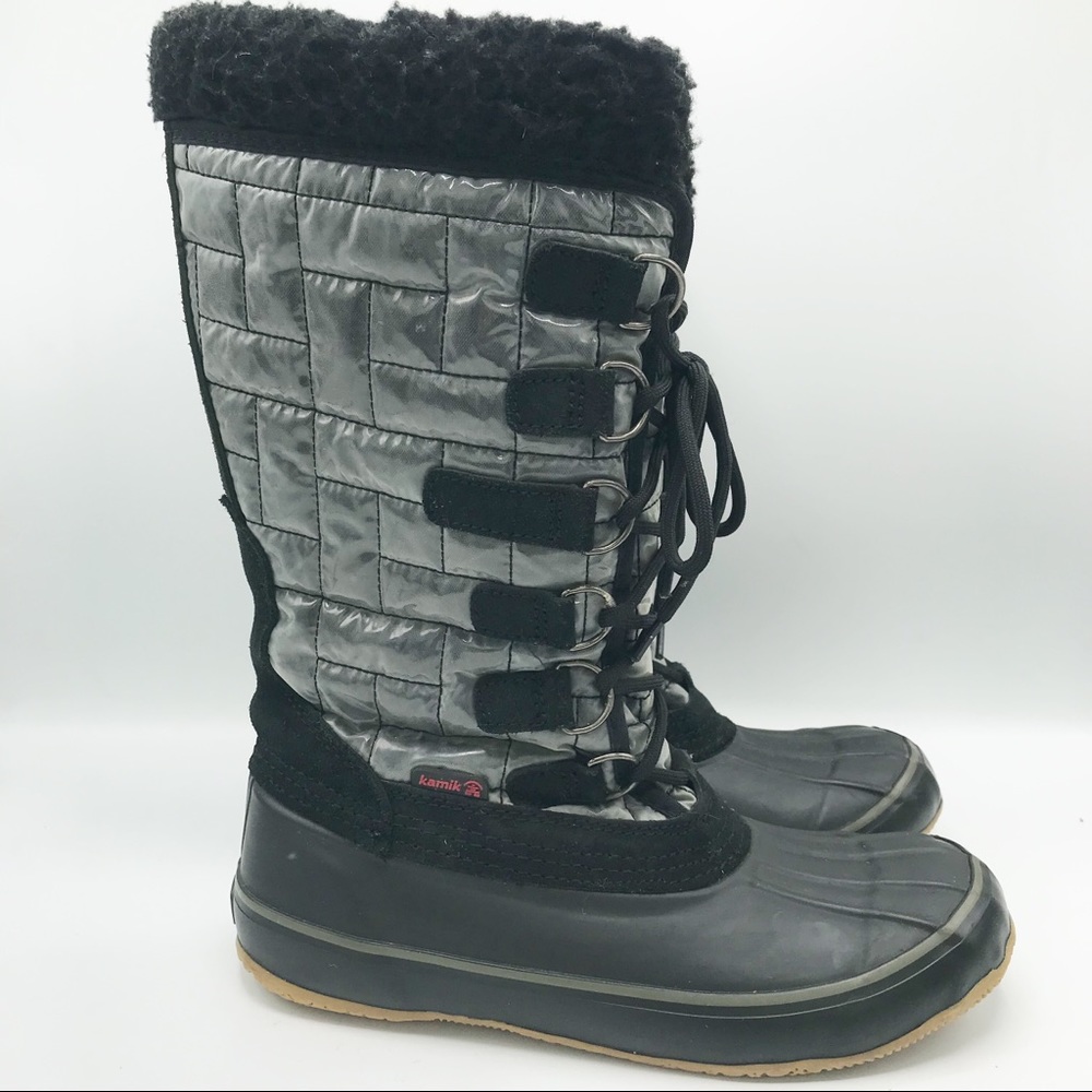 Kamik Women's Scarlet Insulated Winter Duck Style Boots